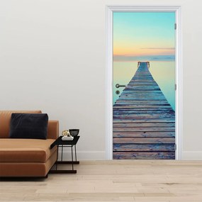 Fototapeta na dvere - Mólo do nekonečna (95x205cm)