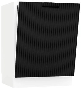 Dvierka na umývačku Kate 60pz čierny hrášok