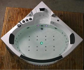 BPS-koupelny Hydromasážna vírivá vaňa Orino 632 157x157