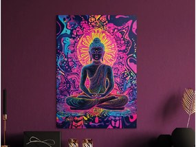 drevko |  Farebný obraz Budha