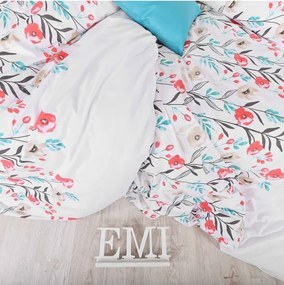 Obliečky bavlnené Nice EMI, Francúzsky set1 200x220 + 2x (70x90)