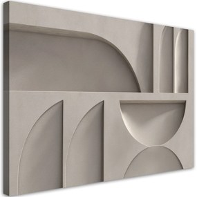 Gario Obraz na plátne Reliéfna 3D abstrakcia Rozmery: 60 x 40 cm