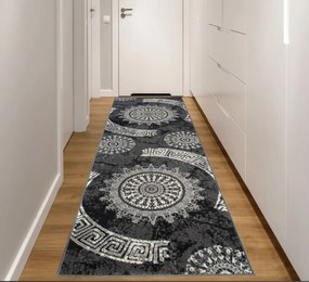 Behúň TAPIS Rosette - tmavo šedý