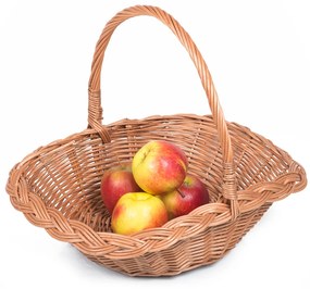 Darčekový kôš prútený klobúčik Orom I.š. 34 x hl. 30 x v. 11/27(cm)/poslední kus skladem/