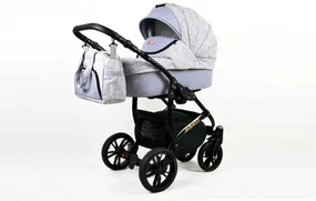 Kombinovaný kočárek Raf-pol Miracle - Light grey (2-kombinácia)