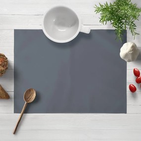 Biante Dekoračné prestieranie na stôl Rongo RG-017 Tmavo sivé 30x40 cm