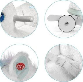 Hojdací koník s melódiou a kolieskami Milly Mally Polly Jednorožec