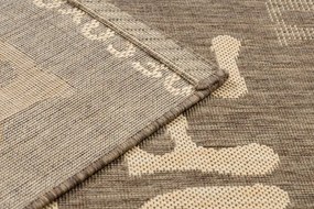 Koberec SIZAL FLOORLUX 20221 coffee / mais