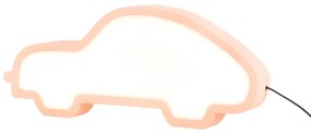 Ružová detská lampička Car - Candellux Lighting