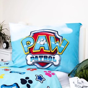 Bavlnené detské obliečky so svietiacim efektom na jednolôžko 140x200 cm Paw Patrol – Jerry Fabrics