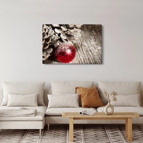 Obraz - Vianočné ozdoby (90x60 cm)