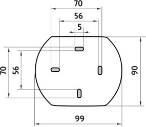 Nimco LED zrkadlo s nastaviteľ. teplotou svietivosti - ZK 20265P-26