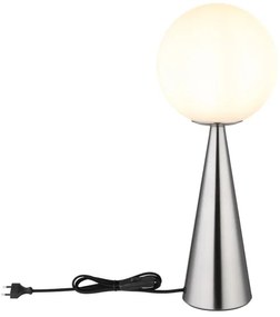 Globo 21031N - Stolná lampa PINPAL 1xE27/40W/230V chróm