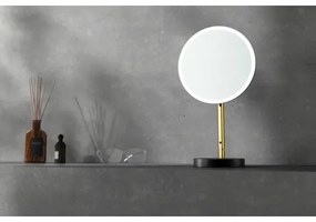 Deante ADI_Z812-LED Kúpeľňové nabíjateľné kozmetické zrkadlo SILIA LED/5V 5000mAh 2700-6500K IP44