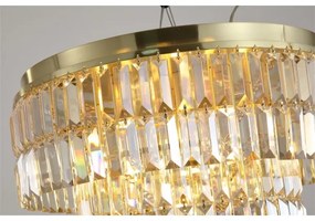 Searchlight 61321-6SB - Stropné svietidlo EMPIRE 6xE14/60W/230V IP44