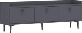 TV stolík PIENA 160 cm, antracitový