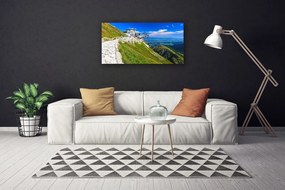Obraz na plátne Hory chodník príroda 125x50 cm