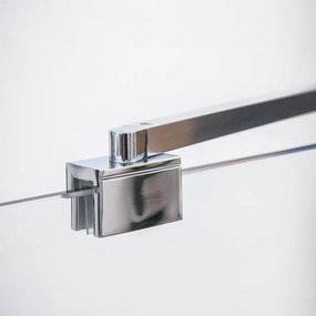 Roltechnik Dvojdielna otvárateľná vaňová zástena OBV2 Sklo TRANSPARENT 1400 mm 1200 mm