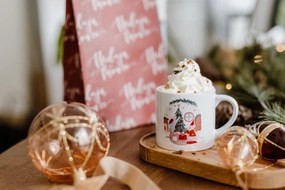 Bella Rose Porcelánový hrnček Vianočné myšky 180 ml