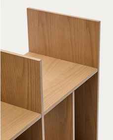 Modulárny policový systém v dekore duba v prírodnej farbe 80x80x25 cm Ina – Kave Home