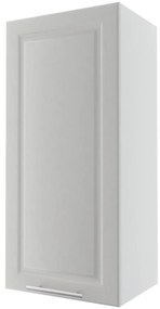 Kuchynská linka Emporium W4/45 light grey stone/biela