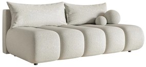 Pohovka trojsedačka Didier mini  (béžové svetlá + čierna). Vlastná spoľahlivá doprava až k Vám domov. 1100579