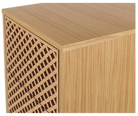 Komoda v dubovom dekore Woodman Camden Diamond, 40 x 123 cm