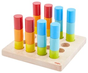 Stohovacia motorická hra s valčekmi