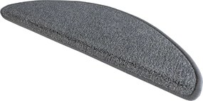 Vopi Nášľapy na schody Messina šedá polkruh, samolepiaca - 24x65 polkruh (rozmer vrátane ohybu)