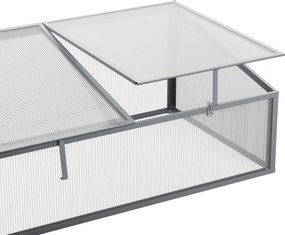 Parenisko 40 × 60 × 100 cm, zosilnená konštrukcia, polykarbonát