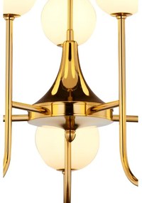 Jupiter 1942 - Luster na tyči SELEN 10xG9/40W/230V mosadz