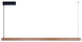 Immax NEO 07304L - LED stmievateľný luster na lane MADEIRA 33W/230V Wi-Fi Tuya 152 cm dub