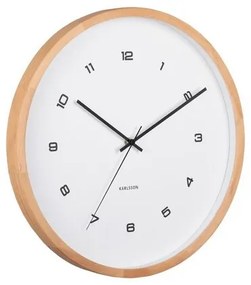 Karlsson 5938WH dizajnové nástenné hodiny 41 cm