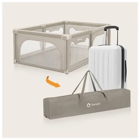 Lionelo - Hracia ohrádka WILLOW béžová