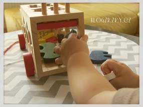 Kamión s vkladacími tvarmi – zvieratká