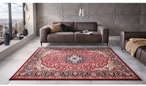 Červený koberec Nouristan Skazar Isfahan, 200 x 290 cm
