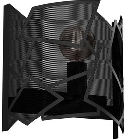 Nástenné svietidlo CAMO 1xE27/15W/230V čierna