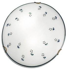 Kolarz 731.12.4.17 - Stropné svietidlo NONNA 2xE27/60W/230V pr. 40 cm modrá