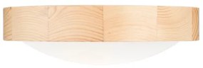 Stropné svietidlo NATURAL SLIM 1xE27/60W/230V ø 27 cm borovica