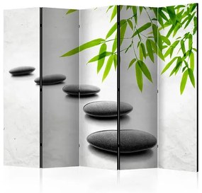 Paraván - Zen Stones II [Room Dividers] Veľkosť: 225x172, Verzia: Akustický