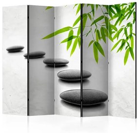 Paraván - Zen Stones II [Room Dividers] Veľkosť: 225x172, Verzia: Obojstranný