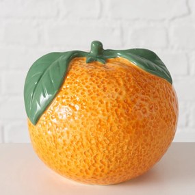 Keramická váza Orange 14x14x12,8 cm