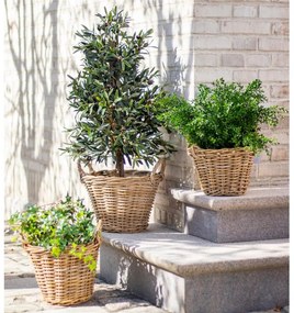 Kvetináč Kari ratanový 23 cm