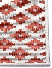 NORTHRUGS - Hanse Home koberce Kusový koberec Twin-Wendeteppiche 105464 Cayenne – na von aj na doma - 120x170 cm