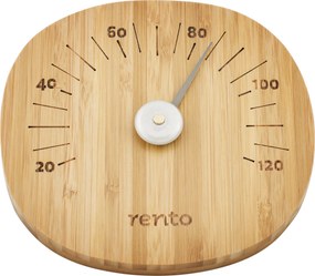 RENTO Teploměr do sauny - bambus