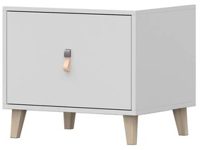 Nočný stolík FALCO - biely