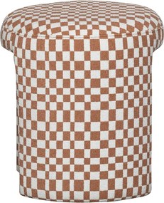 Oranžová čalúnená stolička Charlie – WOOOD