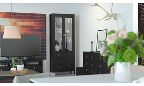 Čierny konferenčný stolík 81x81 cm Madrid - Tvilum