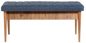 Jedálenský set Vina 5D borovica atlantická/tmavo modrá