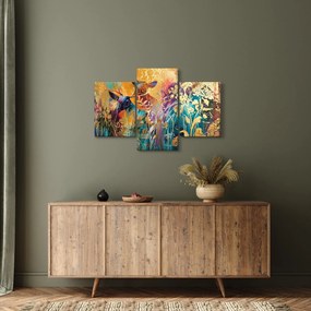 Obraz - Abstraktná maľba prírody (90x60 cm)